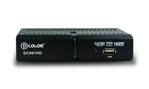 Прошивка для DVB-T2 ресивера D'Color DC901HD